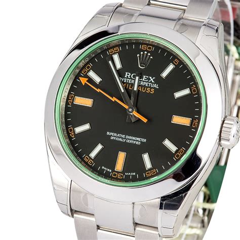 dove si trova referenza su cassa rolex 116400|Rolex Milgauss Ref 116400 .